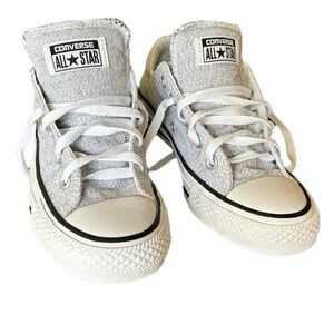 Converse All Star Madison Low Top Sneakers Black and White Marled Gray US6 UK4